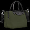 Khaki Le Pliage Energy S Handbag